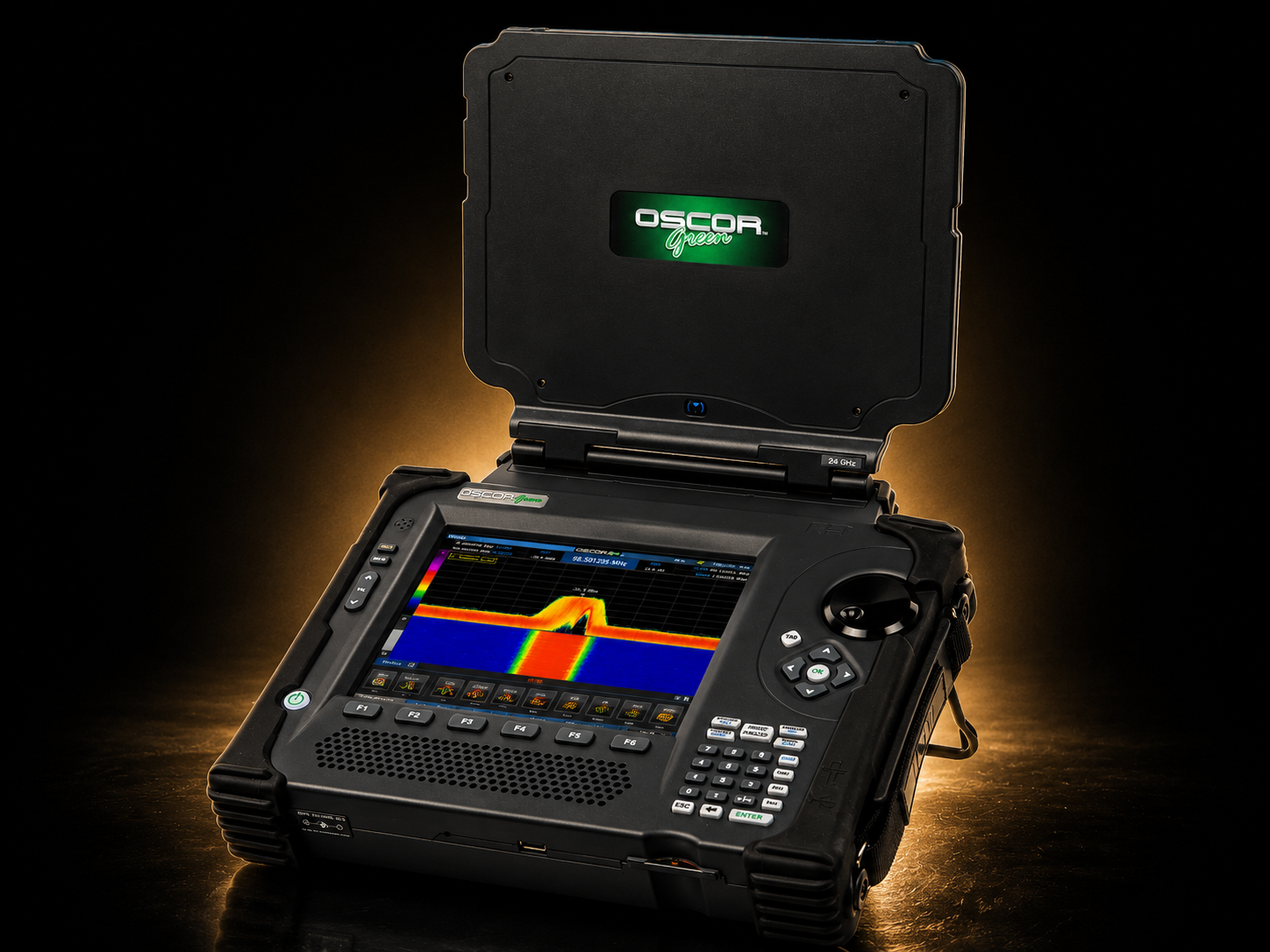 Analisador de espectro OSCOR